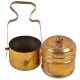 Small Two Tier Brass Tiffin Box With Spoon