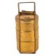 Brass Three compartment Lunch Box 