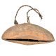 Old Tribal Handmade Wooden Bell With Rope