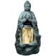 Namaskar Lord Buddha Water Fountain In Black