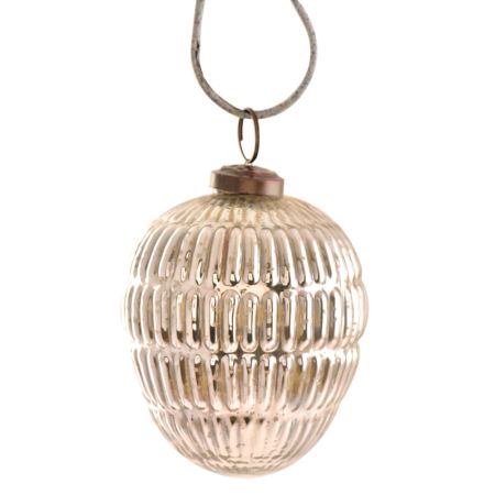 Silver Cut Christmas Hanging