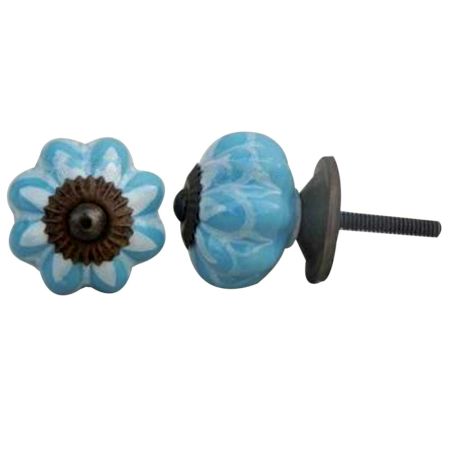 Sunflower Ceramic Knob