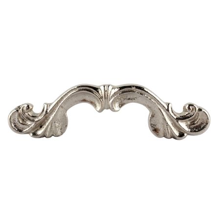 Silver Iron Bow Wardrobe Handle
