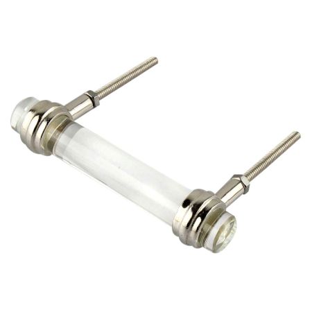 Clear Tube Glass Door Handles