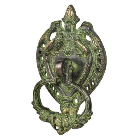 Handcrafted Ornate Brass Door Knocker