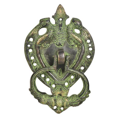 Handcrafted Ornate Brass Door Knocker