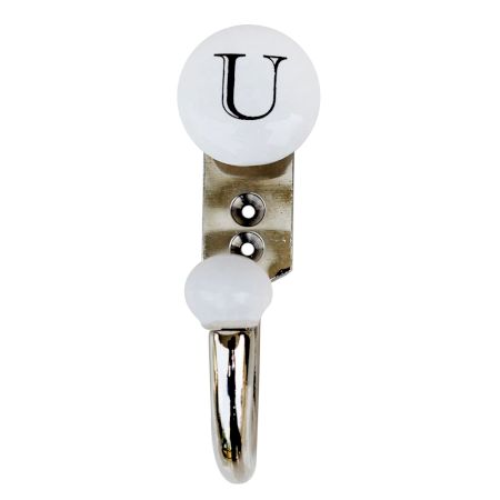 U Flat Ceramic Hooks