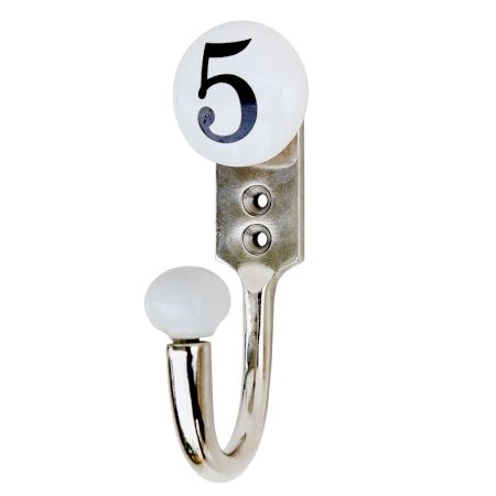 Number Ceramic Hooks -5