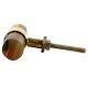 Brown Horn And Brass Tube Drawer Knob Online