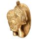 Engraved Brass Elephant Royal Statue Door Knocker