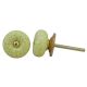 Yellow Crackle Ceramic Cabinet Knob