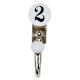 Number Ceramic Hooks -2