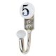 Number Ceramic Hooks -5