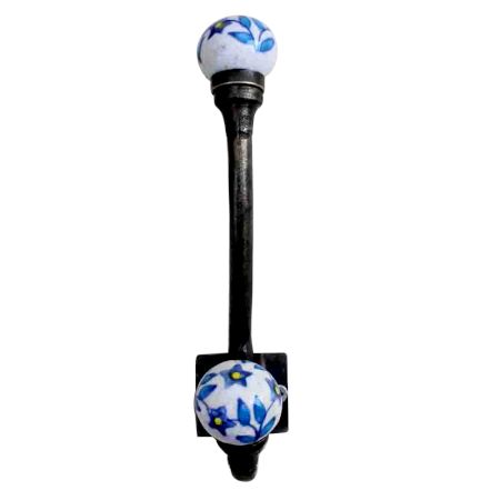 Blue Star Dot Iron Hook-EHG-10