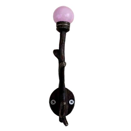 Solid Pink Tree Hooks-EHG-15