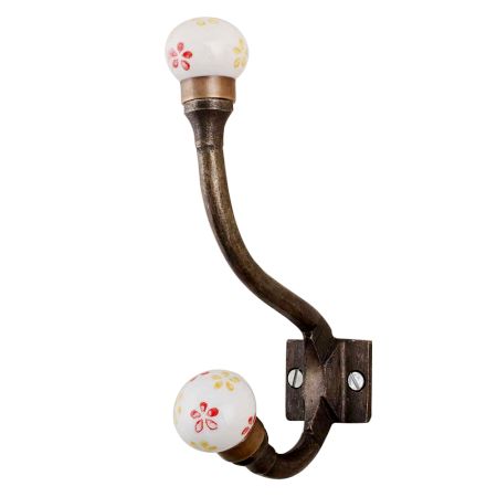 Red Yellow Tiny Iron Hooks-EHG-66