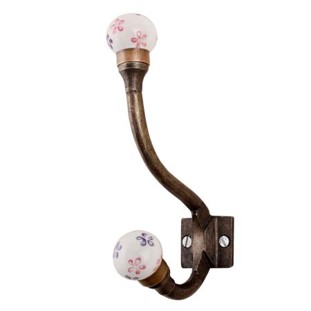 Pink Purple Tiny Iron Hooks-EHG-64