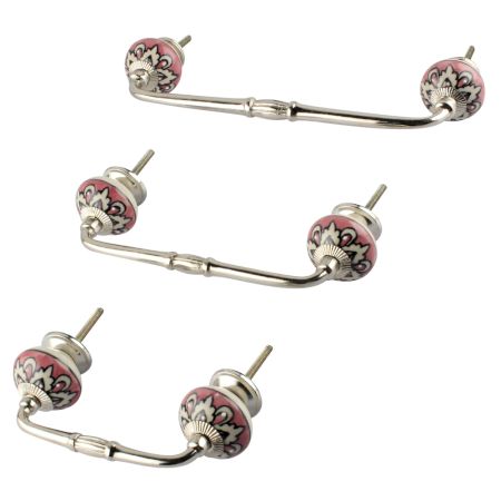 Ceramic Bridge Cabinet Handles