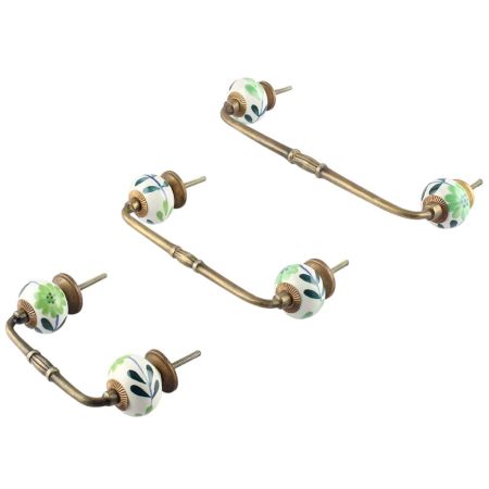 Anemone Ceramic Bridge Handle