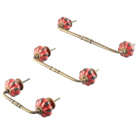 Sunset Ceramic Bridge Handle