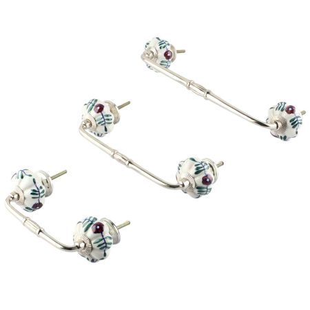 Erica Melanthera Ceramic Bridge Handle