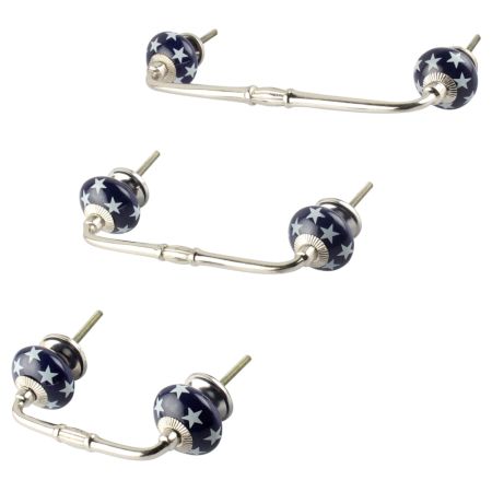 White Star Ceramic Bridge Handle