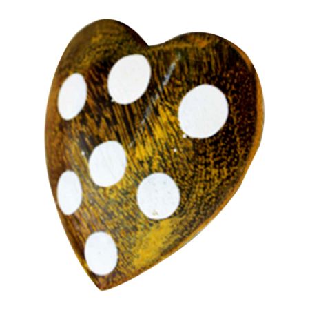 Golden Heart Drawer Knobs