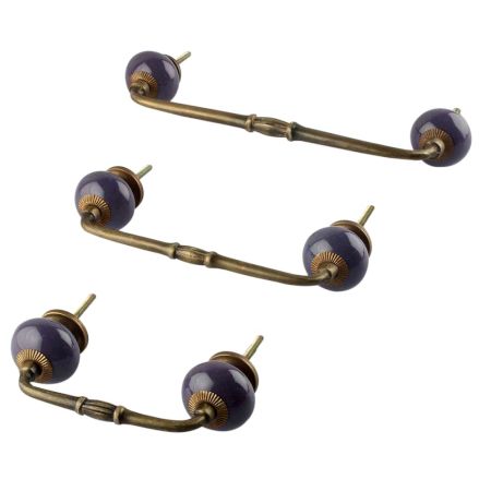 Ceramic Bridge Cabinet Handles