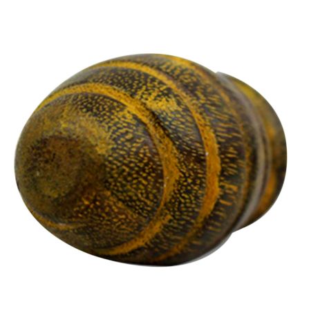 Yellow Beetel Wooden Knob