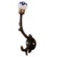 Navy Blue Floral Tree Hooks-EHG-61