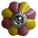 Yellow Pink Knob