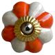 White Orange Knob