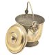Janta Vintage Plain Copper Bucket With Handle