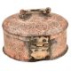 Handmade  Beaten Copper Betel Nut Pandan Box With Handle