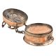 Copper Dome Shaped Indian Betal Nut Box With Handle