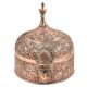 Copper Engraved Betel Box in Stupa-form with Internal Copper Containers