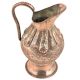 Copper Traditional Repousse Water Pitcher Jug