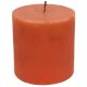Decorative  Wax Candle In Brown