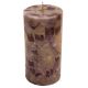 Decorative  Wax Candle In Grey