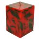 Decorative  Wax Candle In Square Shape