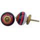 Mixed Color Striped Knob