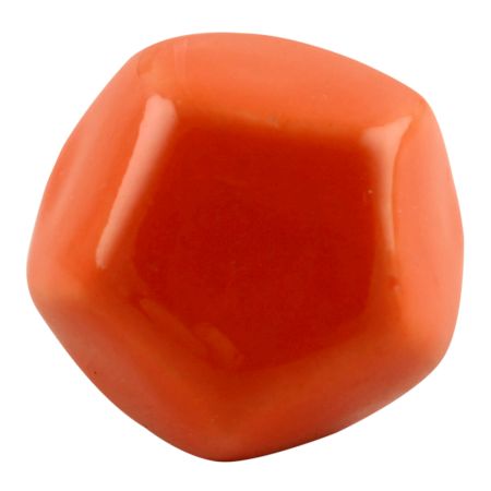Solid Orange Octagon Ceramic Knobs Online