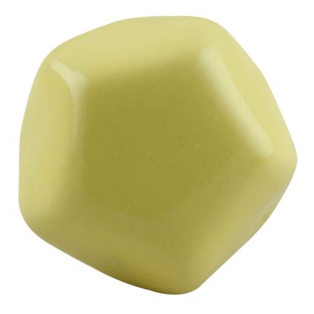Solid Yellow Octagon Ceramic Wine Stopper Online