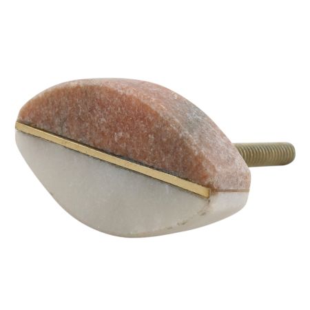 Pink And White Stone Knobs Online