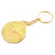 Taj Mahal Vintage 40 Year Calendar Brass Keychain