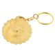 Taj Mahal Scalloped Brass 40 Years Calender Keychain