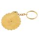 HandmadeTaj Mahal Scalloped Brass 40 Years Calender Keychain
