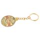 Taj Mahal 40 Year Brass Keychain Calendar Engraved on the top