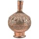 Hand Crafted Copper Repousse Floral Surahi Or Pot