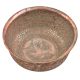 Engraved Floral Design Handmade Copper Bowl